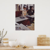 デルアブサン。Degas, Edgar Germain Hilaireポスター ポスター (キッチン)