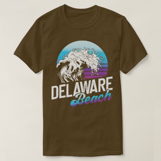 デルウェアビーチ Tシャツ (デザイン正面)