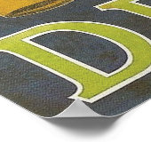 デルオソリキュールパリ1930s ポスター (角)