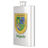 デルガドヘラルディックシールド フラスク (左)