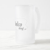 デルコの物だ！ フロストグラスビールジョッキ (正面右)