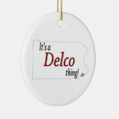 デルコの物(R) セラミックオーナメント (右)