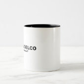 デルコ出身の私(あなたの言い訳は?) ツートーンマグカップ (中央)