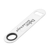 デルコ生まれと浮き上がり スピード栓抜き (正面アングル)