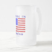 デルコ製 フロストグラスビールジョッキ (正面右)