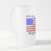 デルコ製 フロストグラスビールジョッキ (正面左)