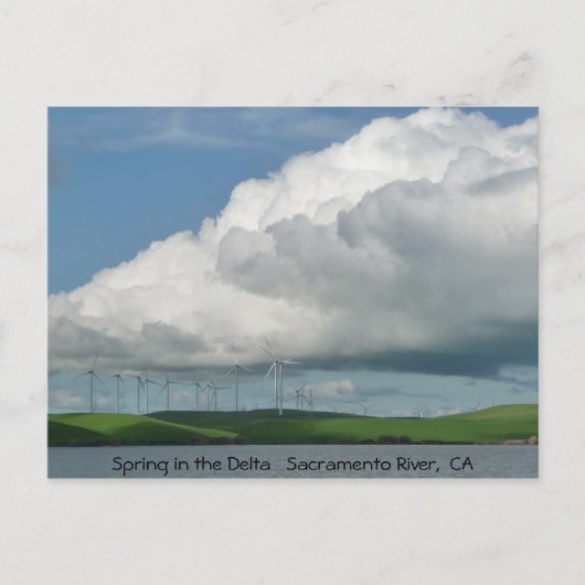 デルタの春 ポストカード (正面)