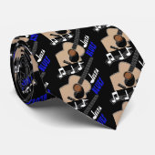 デルタの青のタイ ネクタイ (ロール)