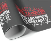 デルタドクターシャツ医師用ソロリティ ラッピングペーパー (ロールコーナー)