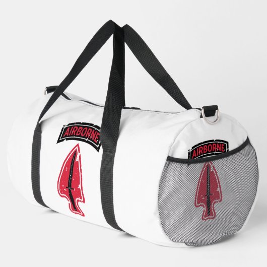 デルタフォース「特殊部隊動揺して」 ダッフルバッグ (右コーナー)