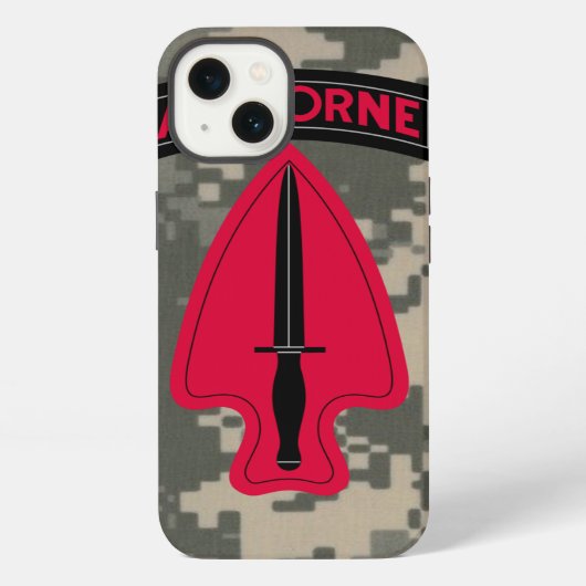 デルタフォース – 陸軍特殊作戦部隊 iPhoneケース (裏面)