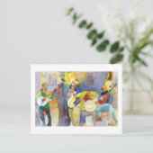 デルタブルースミュージックデザイン ポストカード (スタンド正面)