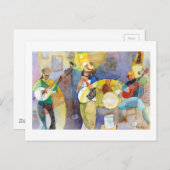 デルタブルースミュージックデザイン ポストカード (正面/裏面)