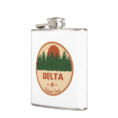 デルタ国有林 フラスク (左)