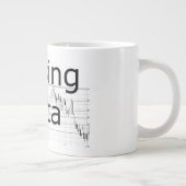 デルタ大型コーヒーマグを追いかける ジャンボコーヒーマグカップ (右)