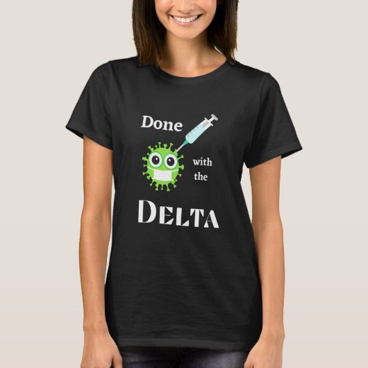 デルタ株 Tシャツ (正面)