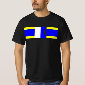 デルタ アルファ デルタ 海事信号旗 Tシャツ