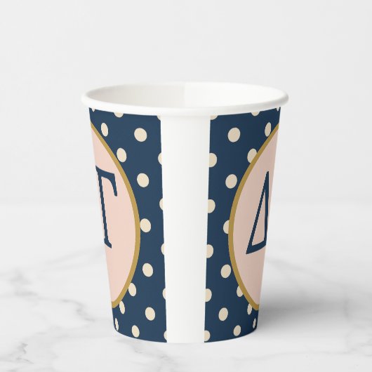 デルタ・ガンマ 紙コップ (左)