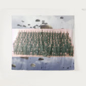 デルタ・レイダース(クローズアップ) タペストリー (正面(横))