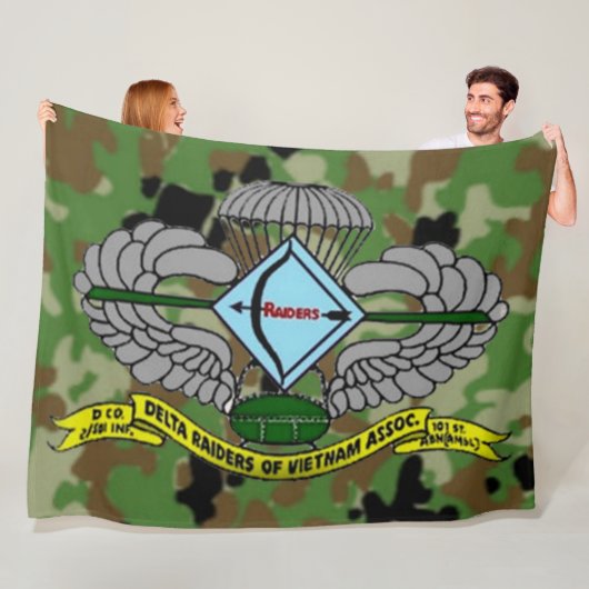 デルタ・レイダース フリースブランケット (インサイチュ)