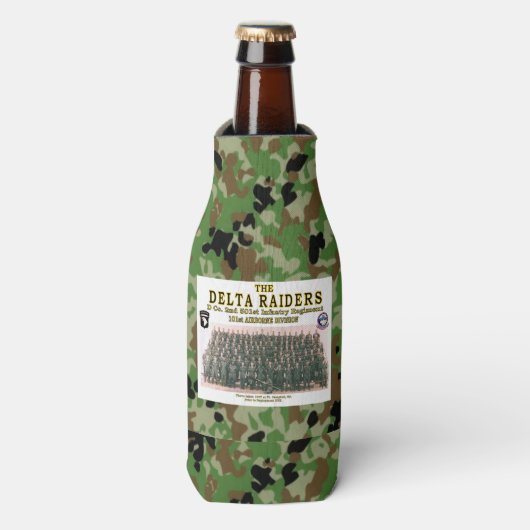 デルタ・レイダース ボトルクーラー (ボトル正面)