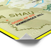 デルタ・レイダーズAO （作戦地域） ポスター (角)