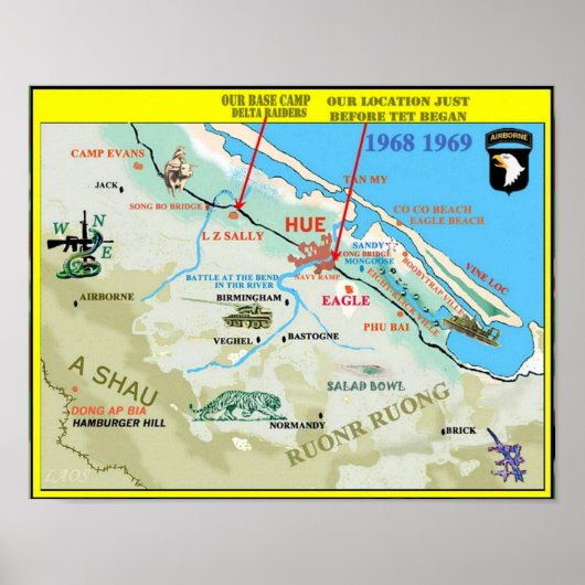 デルタ・レイダーズAO （作戦地域） ポスター (正面)