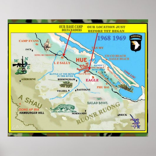 デルタ・レイダーズAO （作戦地域） ポスター (正面)