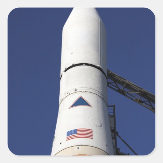 デルタIVロケットのノーズコーンの表示 スクエアシール (正面)