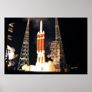 デルタIV重いロケットが飛び降りる ポスター