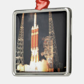 デルタIV重いロケットが飛び降りる メタルオーナメント (左)