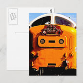 デルティック・ブリティッシュ・ディーゼル列車(2) ポストカード (正面/裏面)