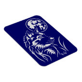 デルトゥルメンデジュンゲウルフプレミアムフレキシマグネット マグネット (右側)