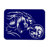 デルトゥルメンデジュンゲウルフプレミアムフレキシマグネット マグネット (横)