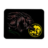 デルトゥルメンデジュンゲウルフプレミアムフレキシマグネット マグネット (横)