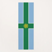 デルビシャー州旗 ヨガマット (正面)