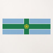 デルビシャー州旗 ヨガマット (正面(横))