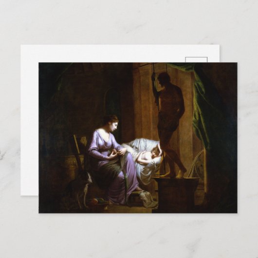 デルビーペネロープアンラヴリングジョセフライトくもの巣 ポストカード (正面/裏面)