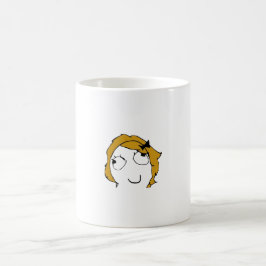 デルピナ顔ミーム コーヒーマグカップ