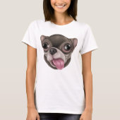デルピーチワワ Tシャツ (正面)
