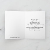 デルファイ、ギリシャ(挨拶状)で遊んでいる猫 カード (内部)