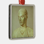 デルファイCharioteerの詳細、紀元前のc.470 メタルオーナメント (右)