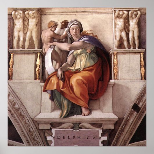 デルフィのシビル ポスター (正面)