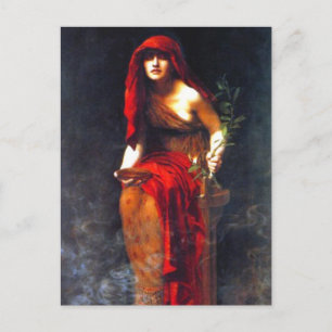 デルフィの女司祭～コリアファインアート絵画ズ ポストカード