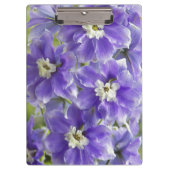 デルフィニウムの紫色の花 クリップボード (正面)
