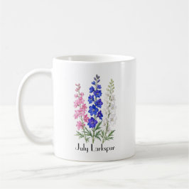 デルフィニウムの花 コーヒーマグカップ
