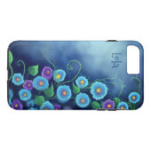 デルフィニウムバイムーンライトインブルーiPhone/iPadケース Case-Mate iPhoneケース (裏面(横))