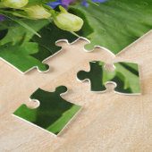 デルフィニウムラークスパーフラワーミディアムパズル ジグソーパズル (側面)