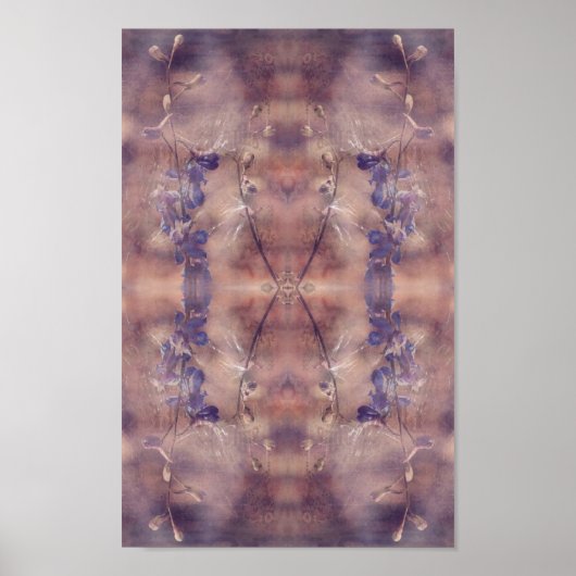 デルフィニウム喜び ポスター (正面)