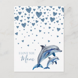 デルフィンとベビーマザーズ・デイ、ハッピー・マザーズ・デイ ポストカード